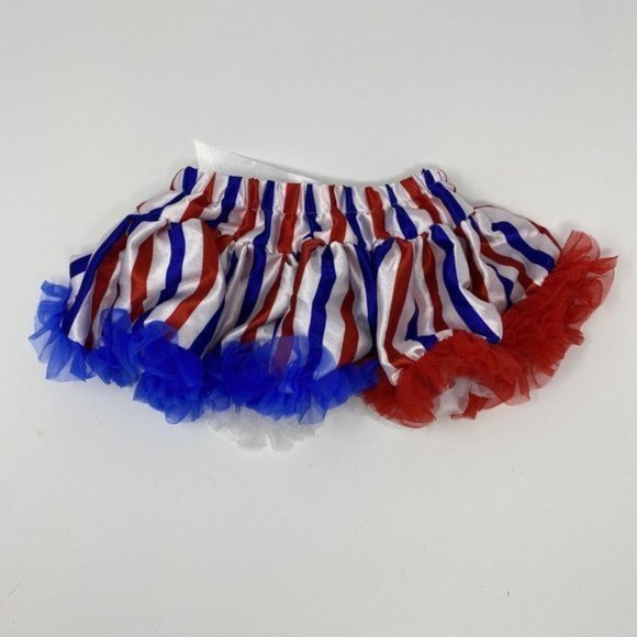 My 1st 4th of July 3 Pc. Patriotic Skirt Outfit Infant Girls 3-6 Months - Picture 6 of 8